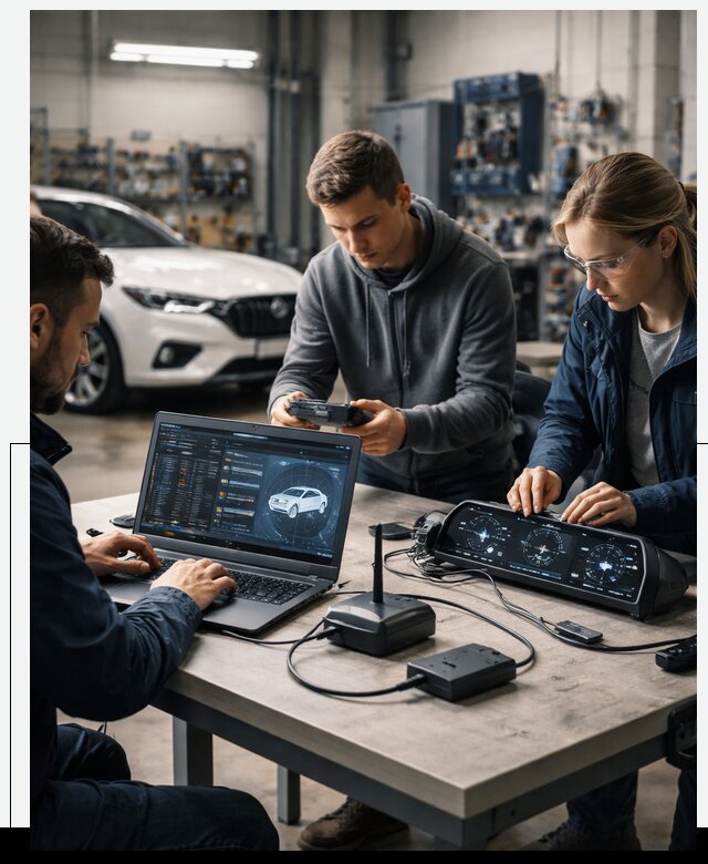 Разработка Connected Car и ПО для автопрома в Кирове