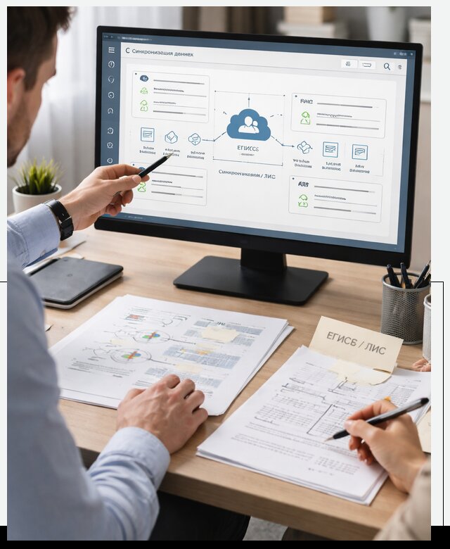 Интеграция с ЕГИСЗ и ЛИС в Кирове от 155430 р., АвикейКри