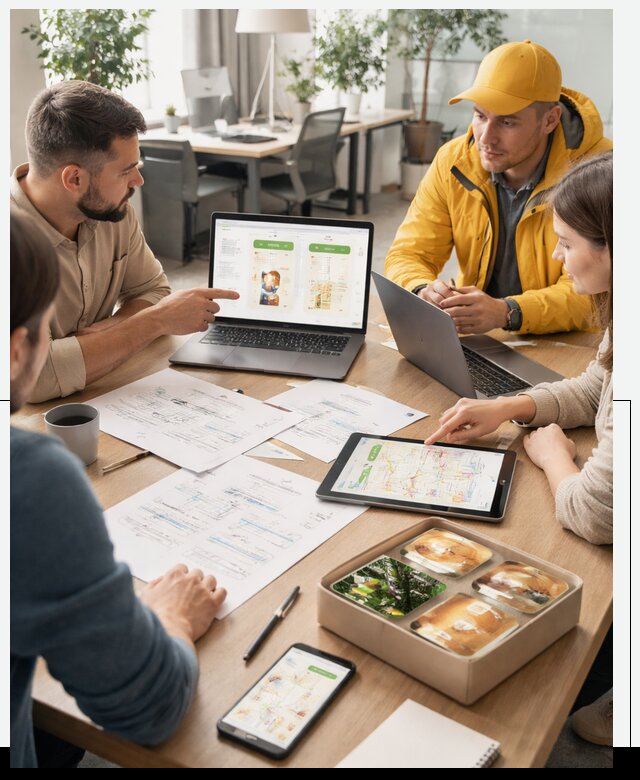 Разработка агрегатора доставки еды в Кирове от 15543 р., АвикейКри